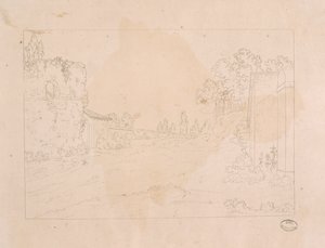 水道のある風景 作： Elisa Bonaparte